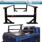 Cross Bar All Pickup Universal Rear Bed Heavy Duty High Rack Set Ladder Blk. Fixed Price $453.99.