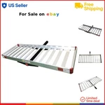 60 Aluminum Cargo Carrier Rugged Hitch Mount Rack For Suv Truck Van. Fixed Price $177.97.