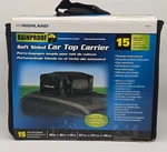 Highland 10389 Top Carrier Soft Sided Waterproof 15 Cubic Ft. 38X38X18". Fixed Price $48.88.