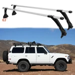 63" For Toyota Land Cruiser Gutter Foot Top Roof Rack Cross Bar Luggage Carrier. Fixed Price $169.05.