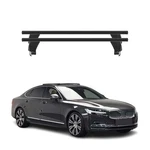 Fits 2017-2024 Volvo S90 Top Roof Racks Cross Bars 2PCS Black Aluminium. Fixed Price $249.99.