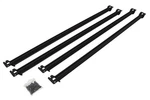 Dee Zee DZ95011TB Overland Series Side Rail Kit. Fixed Price $244.73.