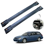 For Subaru Legacy Wagon 2003-2009 Roof Rack Cross Bars Black Fits Flush Rails. Fixed Price $149.00.