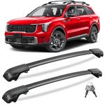 Kinggeri 220LBS Lockable Roof Rack Cross Bars Compatible With Kia Sorento X-line. Fixed Price $187.76.