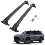 Joytutus 260LBS Heavy Duty Lockable Car Roof Rack Cross Bars Compatible With .... Fixed Price $128.44.
