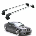 For Bmw 3 Coupe (E46) 1999-2006 Roof Rack Cross Bars Fix Point Silver. Fixed Price $278.00.