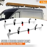 Bars Heavy Duty Ladder Roof Rack System For Nissan NV200 2013-ON Steel White. Fixed Price $220.99.
