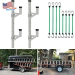 Aluminum Side Mount Trailer Ladder Rack Rustproof Adjustable. Fixed Price $158.72.