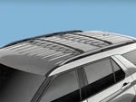 Ford Explorer 2020-2026 Black Clamp On Roof Luggage Rack Cross Bars Set 2PC. Fixed Price $292.50.