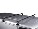 Thule Roof Rack Rain Gutter Squarebar Black Ford Transit Single Cab. Fixed Price $270.98.