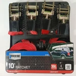 Reese 10' Ratchet Tie Downs 4-PACK. Fixed Price $36.66.