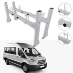 Roof Rack 3 Bar Cargo Van Ladder Steel Carrier Ford Econoline Gmc Express. Fixed Price $114.37.