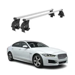 Smooth Roof Racks Cross Bars Luggage Carrier For Jaguar Xe 2017-2020 Gray 2PCS. Fixed Price $199.99.
