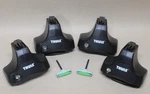 Thule 754 480 Roof Rack Foot Pack W/ Locks & Keys Set Used. Fixed Price $119.00.