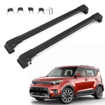 For Kia Soul 2014-2019 Roof Rack Cross Bar Luggage Carrier Black Pcs Aluminium. Fixed Price $119.99.