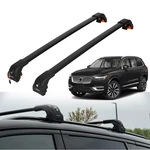 220 Lbs Roof Rack Cross Bars For Volvo XC90 2016-2026 With Flush Rails Black. Fixed Price $189.90.