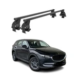 Smooth Roof Racks Cross Bars Luggage Carrier For Mazda CX-5 2017-2025 Black 2PCS. Fixed Price $199.99.