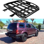 Heavy Duty Roof Rack Cross Bars Cargo Basket Aluminum For Dodge Durango Slt. Fixed Price $229.05.