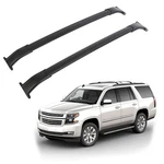 Roof Rack Cross Bars Compatible With 2015-2020 Chevy Tahoe Suburban Escalade. Fixed Price $95.85.