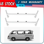 Roof Ladder Rack 2 Bar Van Cargo Carrier Bulky Tools Fits Chevy Ford Gmc. Fixed Price $69.15.