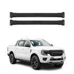 Roof Rack Cross Bars Luggage Carrier Ford Ranger P703 2024-2026 Black 2PCS. Fixed Price $89.99.