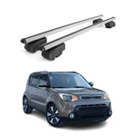 For Kia Soul 2014-2019 Omac U015700 Gray Flush-mounted Roof Rails Cross Bars. Fixed Price $109.99.