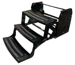 Lippert Camper Rv Travel Trailer Motorhome Entry Door Folding Radial 3 Steps. Fixed Price $148.98.