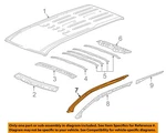 Gm Oem 18-23 Enclave Components-roof Rail 84359695. Fixed Price $392.28.