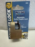 Reese Brass Adjustable Tow Hitch Tongue Lock W/ 2 Keys Fits Couplers New. Fixed Price $9.99.