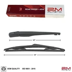 Rear Wiper Arm Blade For Bmw X3 EB3 2004-2010 61-62-3-400-708 Oe Quality. Fixed Price $9.90.