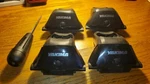 Used Yakima Skyline Towers, Set For Roof Rack Vehicles Fixed Points 8000148. Fixed Price $869.99.