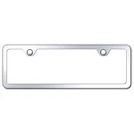 Plain Mini Abs License Plate Frame (chrome). Fixed Price $16.95.