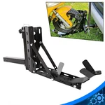 Motorcycle 2" Receiver Trailer Hitch Carrier Pull Behind Hauler Towing Rack New. Fixed Price $93.59.