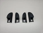 Roof Rack Plastic Caps 97-01 Jeep Cherokee Xj Oem Luggage Rail Ends Set 4. Fixed Price $73.41.