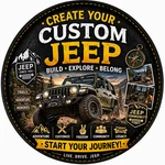 Custom Jeep Tire Cover Spare Wrangler Jl Jk Tj Accessories. Fixed Price $34.99.