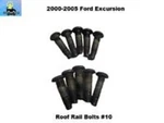 00 01 02 03 04 05 Ford Excursion Roof Rack Rail Bolts, Hardware Pcs. Fixed Price $59.00.