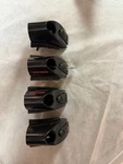 4 Yakima Double Cross Towers With Roof Rail Mounts 2 Locks And Key. Fixed Price $55.00.