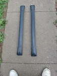 2002 Subaru Legacy Outback Wagon Roof Rack Pair Cross Bars Luggage Rails Oem. Fixed Price $82.50.