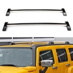Cross Bar Black For 2006-2010 Hummer H3T Roof Rack Set Luggage Cargo Carrier. Fixed Price $99.17.