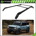 ?roof Rack Aluminum 2021-2024 Ford Bronco 2X Cross Bar + Side Rail. Fixed Price $227.58.