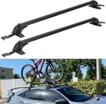 Car Roof Rack Cross Bar Anti Theft Lock Adjustable Window Frame 42.91 To 44.88IN. Fixed Price $79.99.