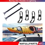 Black Top Roof Rack Cross Bar + Boat Kayak Fits For 2005-2012 Nissan Pathfinder. Fixed Price $107.11.