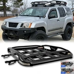 For Nissan Xterra Rack Cargo Carrier Rooftop Basket+led Light. Fixed Price $229.31.