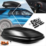 Universal Crossbar Roof Rack Mounted Luggage Carrier Cargo Storage Box W/keys. Fixed Price $286.36.