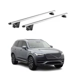 Roof Rack Cross Bars Luggage Carrier For Volvo XC90 2016-2026 Alu Silver Grey 2X. Fixed Price $99.99.