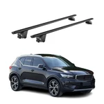 Roof Rack Cross Bars Luggage Carrier For Volvo XC40 2019-2026 Alu Black Pcs. Fixed Price $99.99.