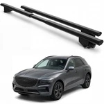 For Genesis GV70 2022-2025 Roof Rack Cross Bars Black Aluminum Pair. Fixed Price $119.59.