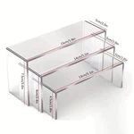 U-shaped Transparent Acrylic Display Rack Makeup & Toy Storage. Fixed Price $10.99.