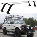 63" Rain Gutter Roof Rack Cross Bar Cargo Luggage Carrier For Mitsubishi Montero. Fixed Price $169.15.