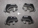 Set 4 Yakima Lowrider Towers For Roof Rack System With Locks And Key. Fixed Price $108.00.